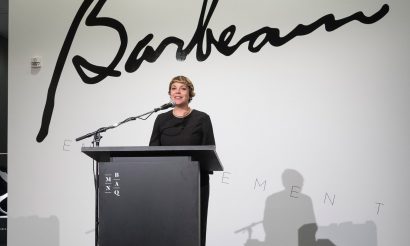 Press review of the exhibition Marcel Barbeau. En mouvement