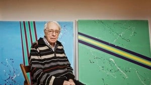 Portrait of Marcel Barbeau in his studio for the the Governor General Award. Photo: Martin Lipman / Canada Council for the Arts